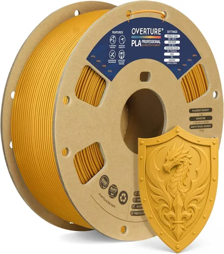 Vista 49 de Overture PLA Plus (PLA+) Filamento de 1/16 pulgadas, dureza mejorada con rollo PLA, con superficie de construcción 3D de 7.87 × 7.87 pulgadas, PLA