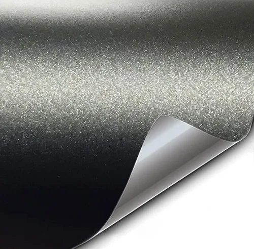 Vista 12 de VViViD+ envoltura vinílica negra metálica mate