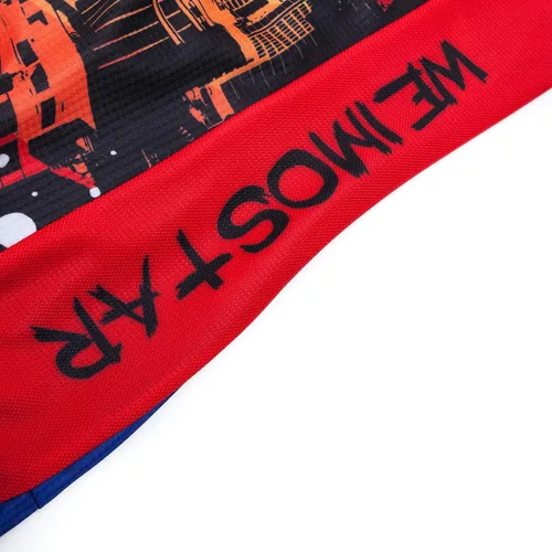 Vista 6 de Camisetas de ciclismo para hombre, camiseta de ciclismo de montaña, manga corta, transpirable, camisetas de ciclismo de secado rápido