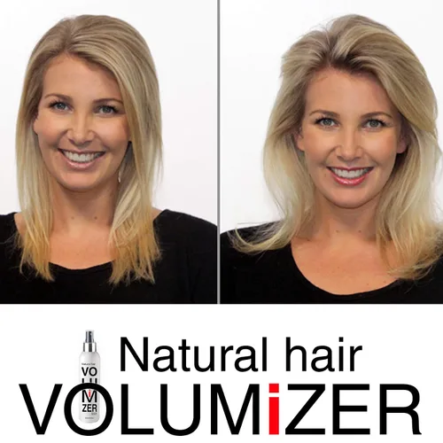 Vista 3 de KERATIN RESEARCH Spray voluminizador de cabello fino + espesante para mujeres y hombres, elevación natural instantánea para hebras más finas