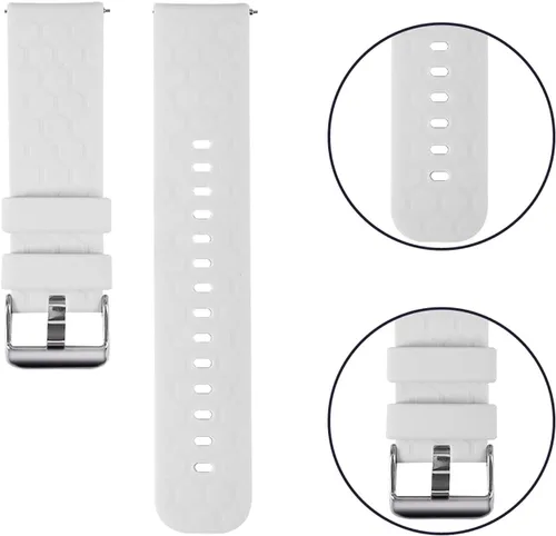 Vista 4 de Pulseras compatibles con Michael Kors Access Sofie/Sofie HR/Runway Smart Watch, correa de reloj de 0.709 in de ancho correas de silicona