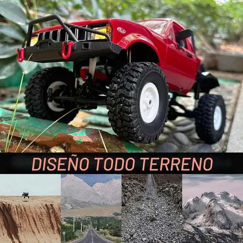 Vista 3 de WPLDEWAN WPL C14 RC Rock Crawler RC Camión RC 4x4 Escala 1/16 RTR Todo