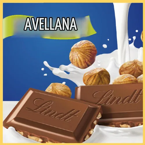 Vista 3 de Lindt CLASSIC RECETE Barra de caramelo de chocolate con leche de avellana, 4.4 onzas, paquete de 12
