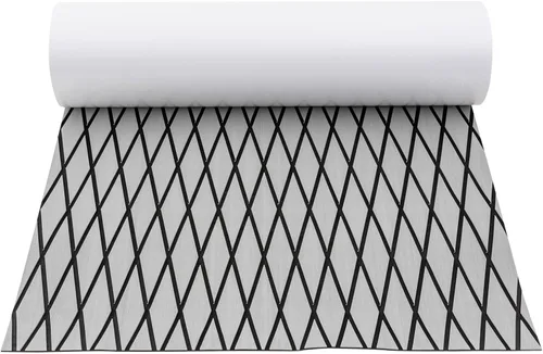 Vista 30 de EVA Faux Teak Decking Hoja para Pescado Barco Yate Antideslizante Marine Flooring Mat