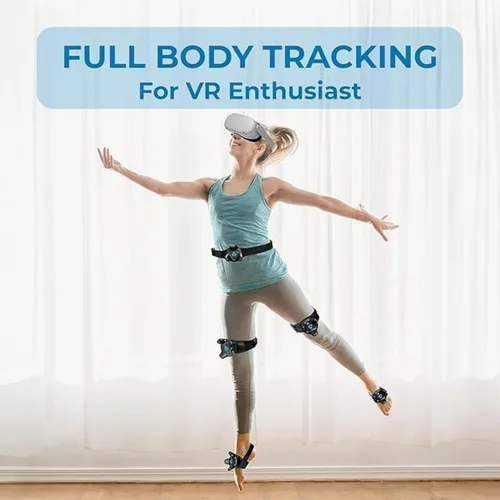 Vista 12 de Skywin Vive Tracker Straps for HTC Vive, 3.0, 2.0, and Ultimate Trackers, 2 Pack Feet Strap, Secure and Comfortable Full Body Tracking