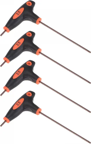 Vista 11 de uxcell Llave hexagonal de extremo de bola de 0.079 in, llave inglesa con mango en T, acero métrico S2 4 piezas