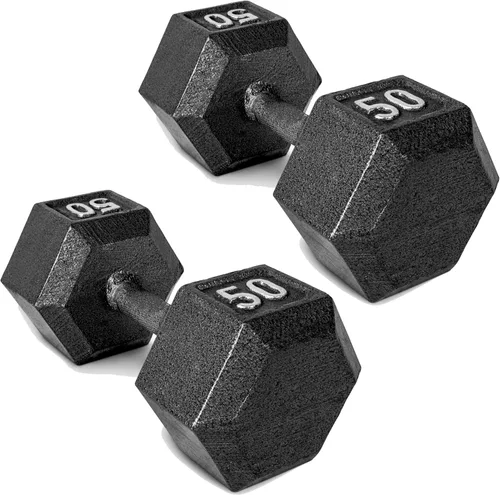 Vista 21 de CAP Barbell Mancuerna hexagonal de hierro fundido Múltiples opciones