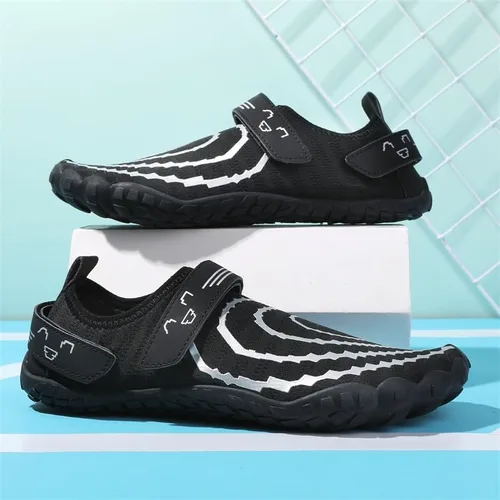 Vista 7 de Zapatos acuáticos transpirables de secado rápido para mujer y hombre, calcetines acuáticos suaves para senderismo, natación, playa, surf, yoga