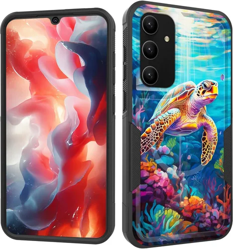 Vista 58 de Funda magnética para Galaxy A16 5G, [compatible con MagSafe] [protección contra caídas de grado militar] Funda resistente a prueba de golpes