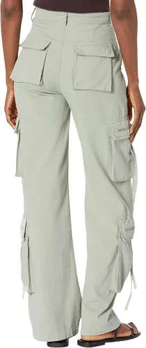 Vista 2 de BLANKNYC Ropa de lujo para mujer, pantalones cargo de gran tamaño, cómodos y elegantes