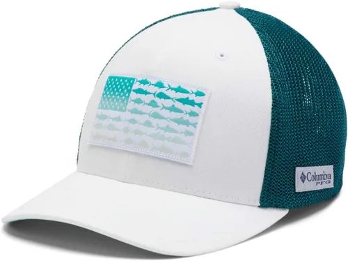 Vista 144 de Columbia Gorra de Béisbol de Malla con Logotipo PFG Unisex para Adultos