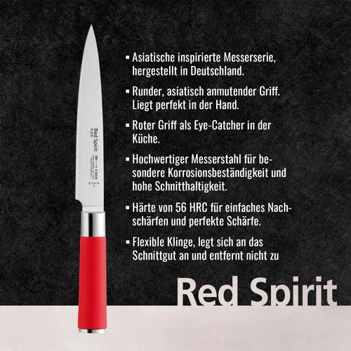 Vista 3 de F. DICK RED SPIRIT Cuchillo flexible para filetear - Fabricado en Alemania