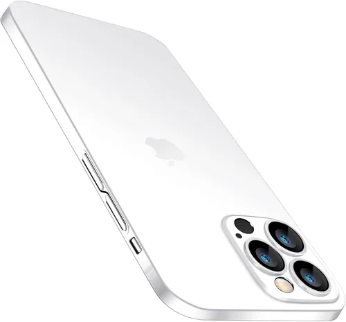 Vista 15 de Funda delgada compatible con iPhone 12, con acabado mate fino como papel, antihuellas dactilares y no se pone amarillenta, funda ultra protectora