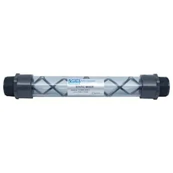 Vista 3 de koflo 1/2 – 40 C-4 – 12 – 2, transparente PVC Schedule 40 Tubo mezclador; 1/2" NPT (M), 12 elementos