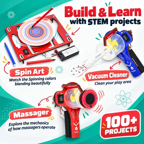 Vista 2 de Butterfly EduFields Kits STEM para niños Kits de ciencia 6-8-10-13 regalo