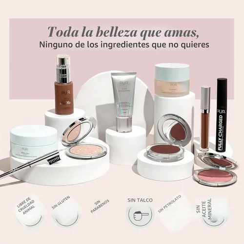 Vista 7 de PÜR MINERALS 4-in-1 Tinted Moisturizer With SPF 20 - Hydrating Face Moisturizer, Primer, & Foundation With Shea Butter, Aloe Vera & Vitamin B3