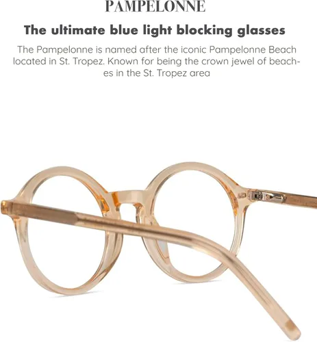 Vista 5 de Christopher Cloos - Pampelonne - Gafas de luz azul de diseño danés para hombres y mujeres