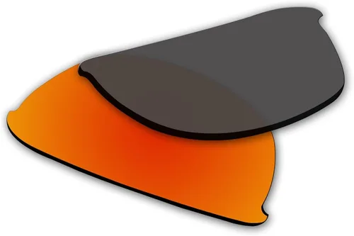 Vista 3 de Reemplazo Fire Rojo Lentes polarizadas para Oakley Half Jacket 2.0