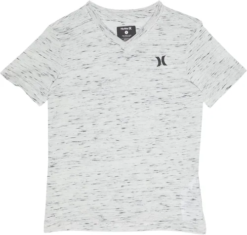 Vista 7 de Hurley Camiseta con cuello en V Cloud Slub Staple para niño (niños grandes)