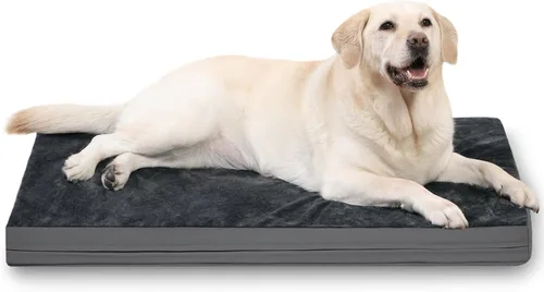 Vista 11 de Cojín impermeable de la jaula de la cama del perro pequeño 24", alfombra ortopédica lavable del gato del cachorro Outdoor Pet Bed Foam, Reversible