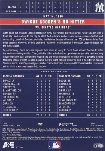 Vista 10 de New York Yankees Perfect Games and No-Hitters