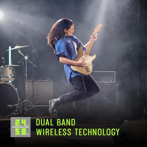 Vista 5 de Shure Transmisor de mano GLXD2+/B58 con cápsula de micrófono vocal BETA 58A - para uso con sistemas de micrófono inalámbrico digital de doble banda