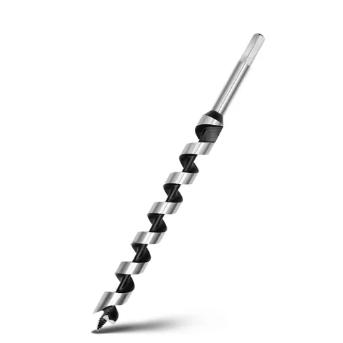 Vista 43 de Broca helicoidal de 0.94 x 11.8 pulgadas para madera, broca helicoidal con vástago hexagonal para madera blanda, madera dura, plástico
