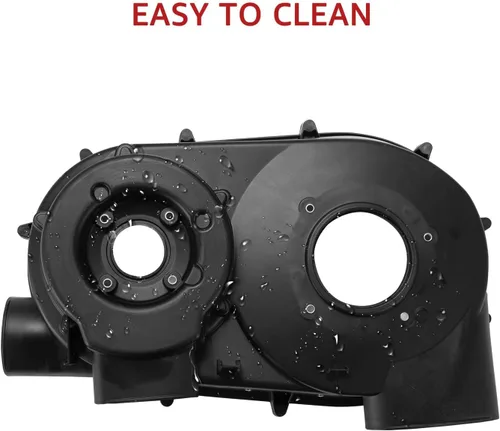 Vista 4 de HAKA TOUGH Cubierta de embrague interior con cubierta de cinturón de aluminio Protector de protección para 2018-2022 Can Am Maverick X3 Max R RR