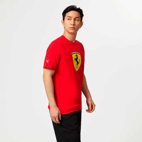 Vista 4 de Scuderia Ferrari - Camiseta Large Shield - Hombre
