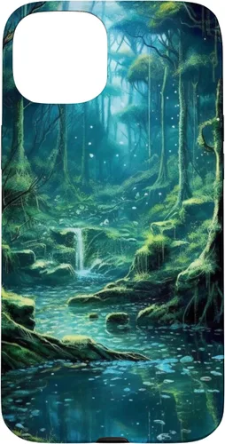 Vista 9 de iPhone 16 fantasy and enchanted Magic forest Case