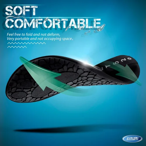 Vista 4 de SIMARI Water Shoes Womens Mens Barefoot Unisex Aqua Socks Slip-on for Indoor Outdoor Snorkeling SWS002