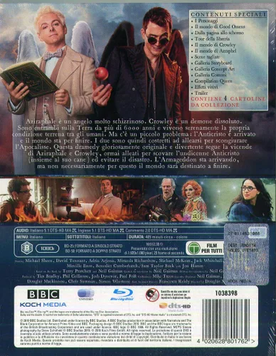 Vista 2 de Good Omens (2022) NON-USA FORMAT, Blu-Ray, Reg.B Import - Italy