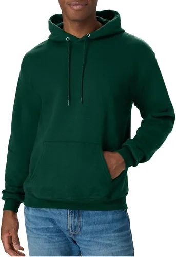 Vista 22 de Hanes Men's Hoodie - EcoSmart Fleece Hooded Sweatshirt for Men & Women - Midweight Fleece - Big & Tall Available