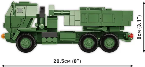 Vista 5 de COBI Armed Forces M142 HIMARS - Juego de construcción (604 piezas)