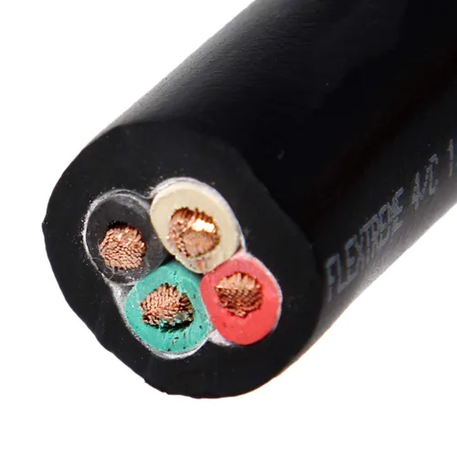 Vista 3 de Cable a granel 10/4 de 10 pies – SOOW Jacket, 30 amperios, 4 cables, 600 V – resistente al agua y al aceite IBX-6227