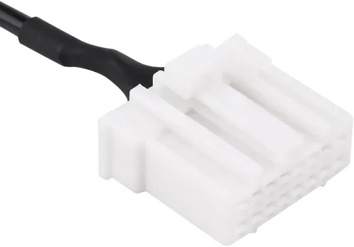 Vista 4 de Keenso Cable auxiliar de 0.138 pulgadas para conectar iPod, iPhone, MP3, teléfono y reproductor de coche, cable adaptador de interfaz de CD