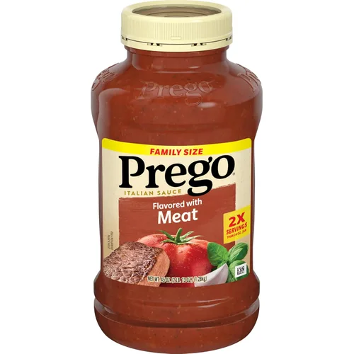 Vista 59 de Prego Salsa de carne boloñesa, tarro de 23.5 onzas