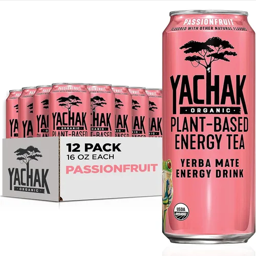 Vista 7 de Yachak Yerba Mate, azul baya, 16 onzas, paquete de 12