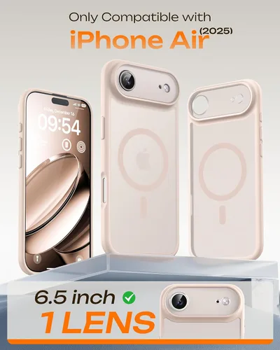 Vista 552 de TOCOL Funda para iPhone 11, compatible con Magsafe, protección completa de cámara, imanes integrados, protección contra caídas, funda translúcida