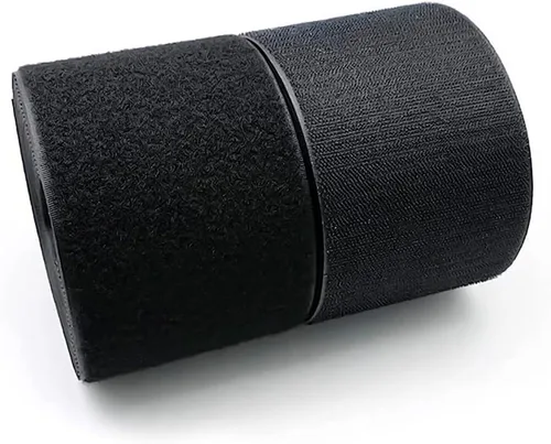 Vista 68 de Cierre de Gancho y Bucle de 1 Pulgada Beige - Cinta de Gancho y Bucle de Nylon No Adhesiva - Longitud de 1 Yarda - Para Tela, Bolsas