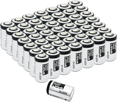Vista 8 de Batería de litio industrial de 2 unidades CR2 3V 850mAh Foto Litio Batería
