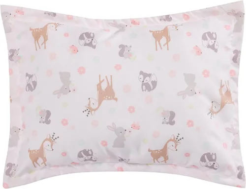 Vista 6 de Juego de cama de cuna de 4 piezas para niñas y niños