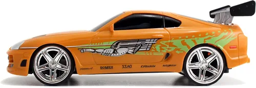 Vista 5 de Jada Toys - Control de radio rápido y furioso 1:24, Toyota Supra de Brian