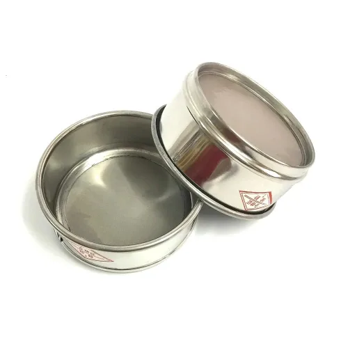 Vista 3 de 304 Stainless Steel Test Sieve - 10cm Diameter, 0.005mm to 0.063mm Aperture, 250 to 1000 Mesh Sizes for Laboratory Use(250mesh)