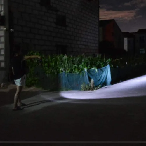 Vista 3 de BESPORTBLE Cob portátil LED reflector de mano luz de trabajo linterna ultra brillante para acampar reparación de automóviles emergencia ligera