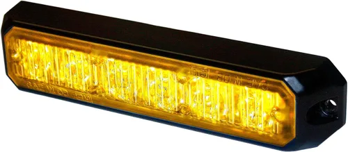 Vista 2 de HELLA H22890001 MS6 Mini LED Lighthead, 12/24 VDC, 5 patrones intermitentes, ámbar