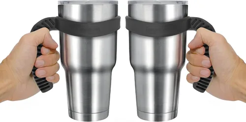 Vista 8 de CHILLOUT LIFE Mango para vasos YETI Cup de 30 onzas, Ozark Trail de 30 onzas, cómodo mango de repuesto para vasos YETI de 30 onzas y más