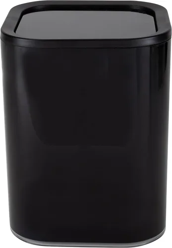Vista 5 de Bath Bliss Juego de baño acrílico de 6 piezas Cepillo de inodoro Bote de basura Bomba de jabón Jabonera Vaso Soporte para cepillos