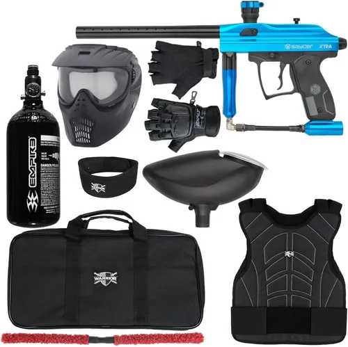 Vista 4 de Action Village Kingman Spyder Xtra Level 1 Kit de pistola de paintball