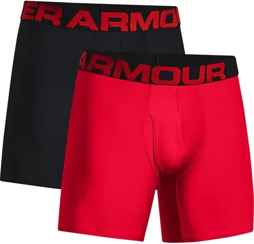 Vista 5 de Under Armour Tech - Ropa interior Boxerjock para hombre (6pulgadas), paquete con 2